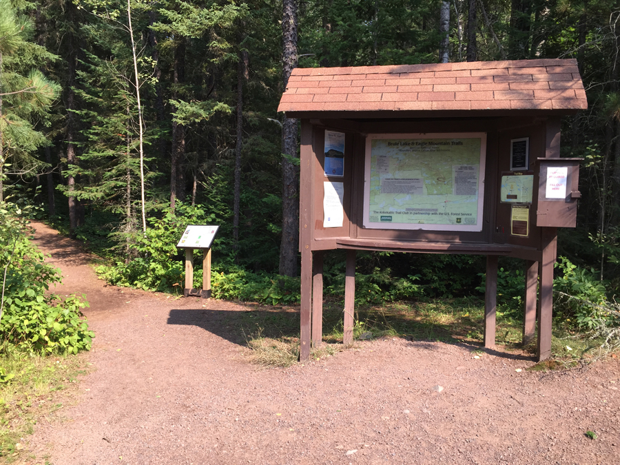 Eagle Mountain Trailhead MN